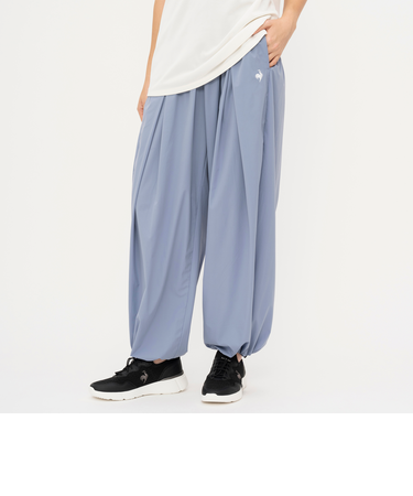 接触冷感ウーブンワイドパンツ