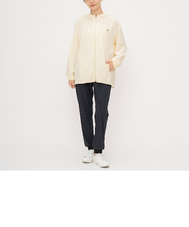 接触冷感UVシャツパーカー