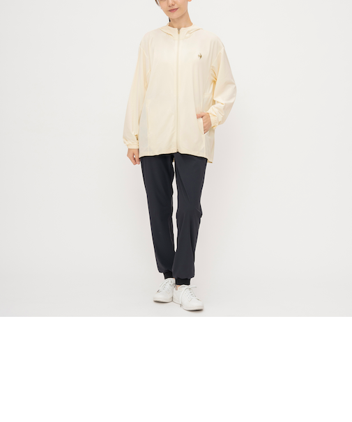 接触冷感UVシャツパーカー