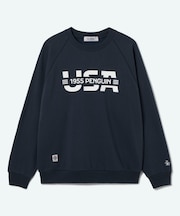 USA CREW NECK SWEAT SHIRT
