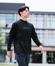 ムーブスポーツ MoveSport 【直営店限定】モックネックロングスリーブシャツ