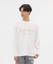 ムーブスポーツ MoveSport 【Numberコラボ】S.F.TECH 2FACE オーセンティック ロングスリーブシャツ