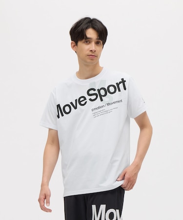 ムーブスポーツ MoveSport シャドーメッシュ 半袖シャツ