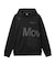 ムーブスポーツ MoveSport ビックロゴ 裏起毛スウェットフーディー