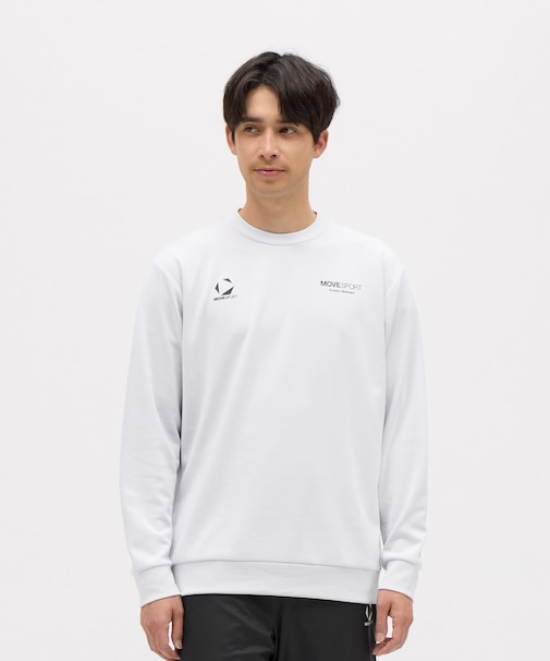 ムーブスポーツ MoveSport HEATNAVI バックロゴ 長袖シャツ