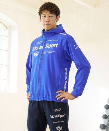 ムーブスポーツ MoveSport 【石川祐希選手着用】AIRY TRANSFER TAIKYU フルジップフーディー