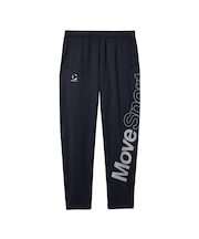ムーブスポーツ MoveSport ビックロゴ 裏起毛スウェット ロングパンツ