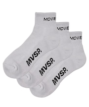 ムーブスポーツ MoveSport 直角3Pソックスショート 【交換・返品不可】