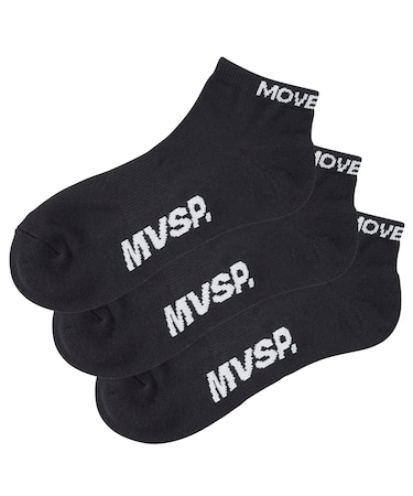 ムーブスポーツ MoveSport 直角3Pソックスアンクル 【交換・返品不可】