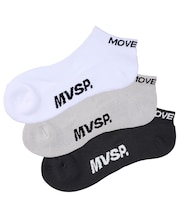 ムーブスポーツ MoveSport 直角3Pソックススニーカーイン 【交換・返品不可】