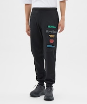 ムーブスポーツ MoveSport 【Numberコラボ】ACTIVE SUITS 2FACE 鹿の子ジャージ オーセンティック ロングパンツ