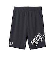 ムーブスポーツ MoveSport ドライメッシュ ビックロゴ ハーフパンツ