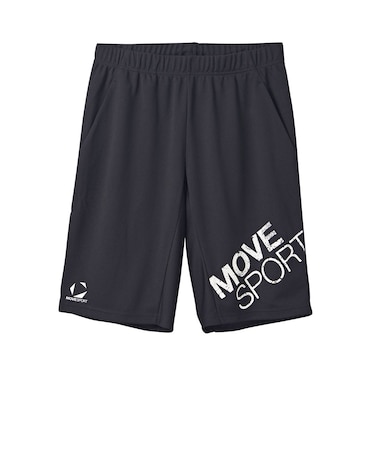 ムーブスポーツ MoveSport ドライメッシュ ビックロゴ ハーフパンツ