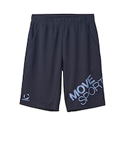 ムーブスポーツ MoveSport ドライメッシュ ビックロゴ ハーフパンツ