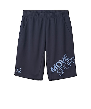 ムーブスポーツ MoveSport ドライメッシュ ビックロゴ ハーフパンツ