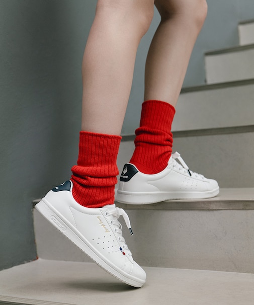 ルコックスポルティフ le coq sportif 【芳根京子着用】ラ ローラン SL(合成皮革)
