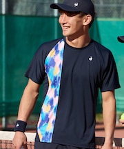 ルコックスポルティフ le coq sportif Aile forme グラフィックゲームシャツ