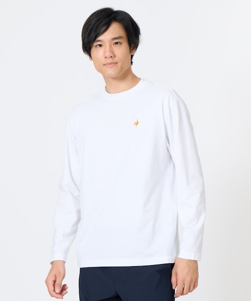 グラフィック長袖Tシャツ
