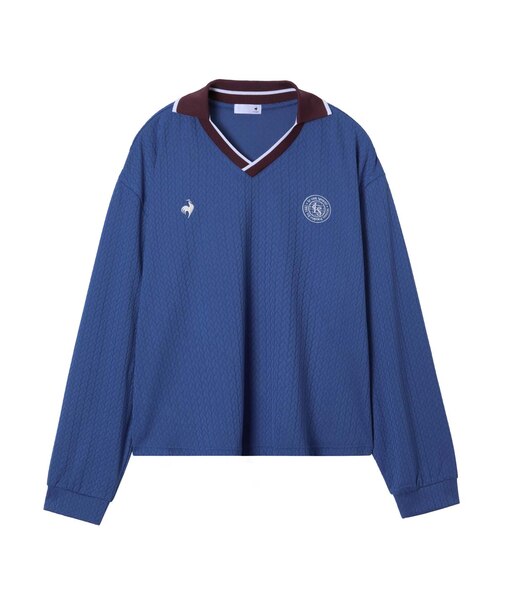ルコックスポルティフ le coq sportif ジャガード長袖Tシャツ
