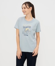 ルコックスポルティフ le coq sportif ルースターグラフィック半袖Tシャツ