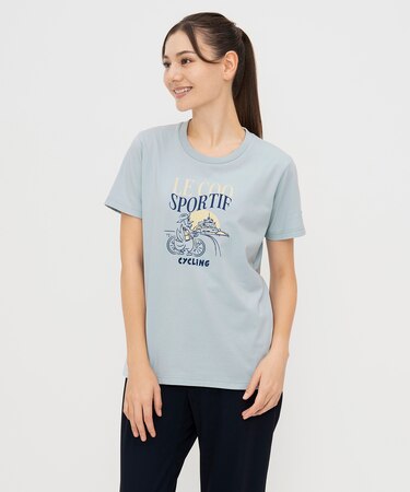ルコックスポルティフ le coq sportif ルースターグラフィック半袖Tシャツ