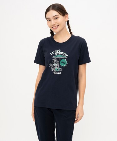 ルコックスポルティフ le coq sportif ルースターグラフィック半袖Tシャツ