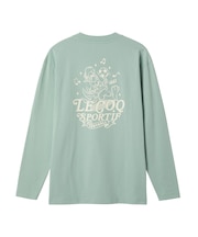 グラフィック長袖Tシャツ