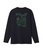 グラフィック長袖Tシャツ