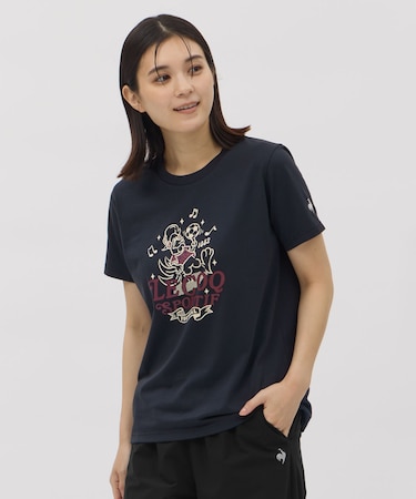 ルコックスポルティフ le coq sportif グラフィック半袖Tシャツ