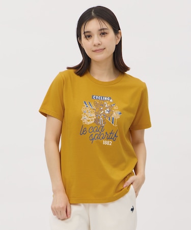 ルコックスポルティフ le coq sportif グラフィック半袖Tシャツ