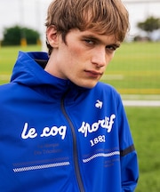 ルコックスポルティフ le coq sportif 裏起毛ウィンドブレーカージャケット