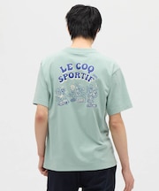 ルコックスポルティフ le coq sportif グラフィック半袖Tシャツ