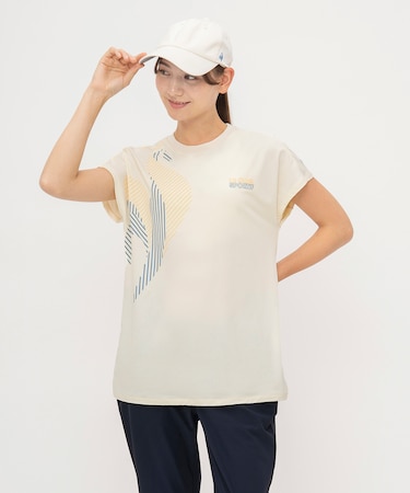 ルコックスポルティフ le coq sportif 接触冷感フレンチスリーブシャツ