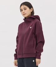 ルコックスポルティフ le coq sportif アクティブスウェット フード付きフルジップ
