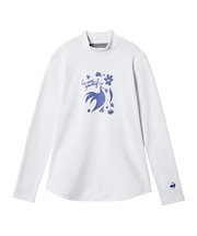 ルコックスポルティフ le coq sportif モックネック長袖シャツ