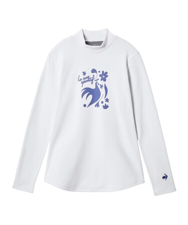 ルコックスポルティフ le coq sportif モックネック長袖シャツ