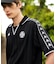 ルコックスポルティフ le coq sportif ストライプジャガード襟付きゲームシャツ
