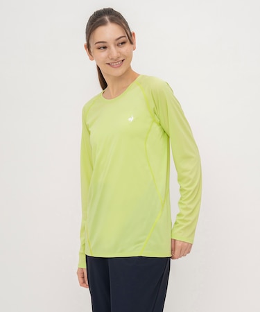 ルコックスポルティフ le coq sportif ストレッチライトニット長袖Tシャツ