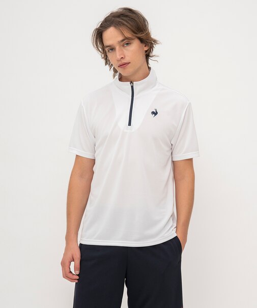 ルコックスポルティフ le coq sportif エコペットハーフジップシャツ