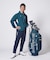 ルコックスポルティフ ゴルフ le coq sportif golf マットシンプルデザイン大口径キャディバッグ(9.5型)