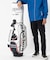 ルコックスポルティフ ゴルフ le coq sportif golf マットシンプルデザイン大口径キャディバッグ(9.5型)