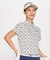 ルコックスポルティフ ゴルフ le coq sportif golf 総柄半袖シャツ