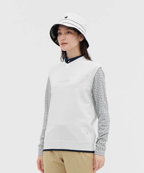 ルコックスポルティフ ゴルフ le coq sportif golf リバーシブルベスト