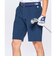 ルコックスポルティフ ゴルフ le coq sportif golf ストライプ柄ハーフパンツ