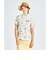 マンシングウェア MUNSINGWEAR Sunscreen NIR フィラシス鹿子リゾートプリント半袖シャツ