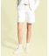 マンシングウェア MUNSINGWEAR 【MUNSINGWEAR's White】ストレッチハーフパンツ (9号股下22cm丈)