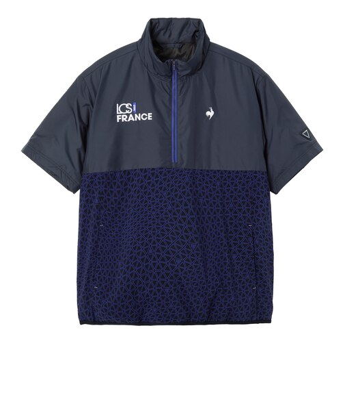 ルコックスポルティフ ゴルフ le coq sportif golf 中わた半袖ブルゾン