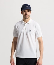 マンシングウェア MUNSINGWEAR フィラシスベア鹿の子半袖ポロシャツ