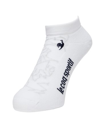 ルコックスポルティフ ゴルフ le coq sportif golf シーズンモチーフ柄 アンクル丈ソックス【交換・返品不可】