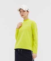ルコックスポルティフ ゴルフ le coq sportif golf モックネック長袖シャツ